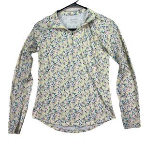 Walter Hagen Womens Performance 11 UV Suncover 1/4 Zip Fresco Lemon XS Extra Sm